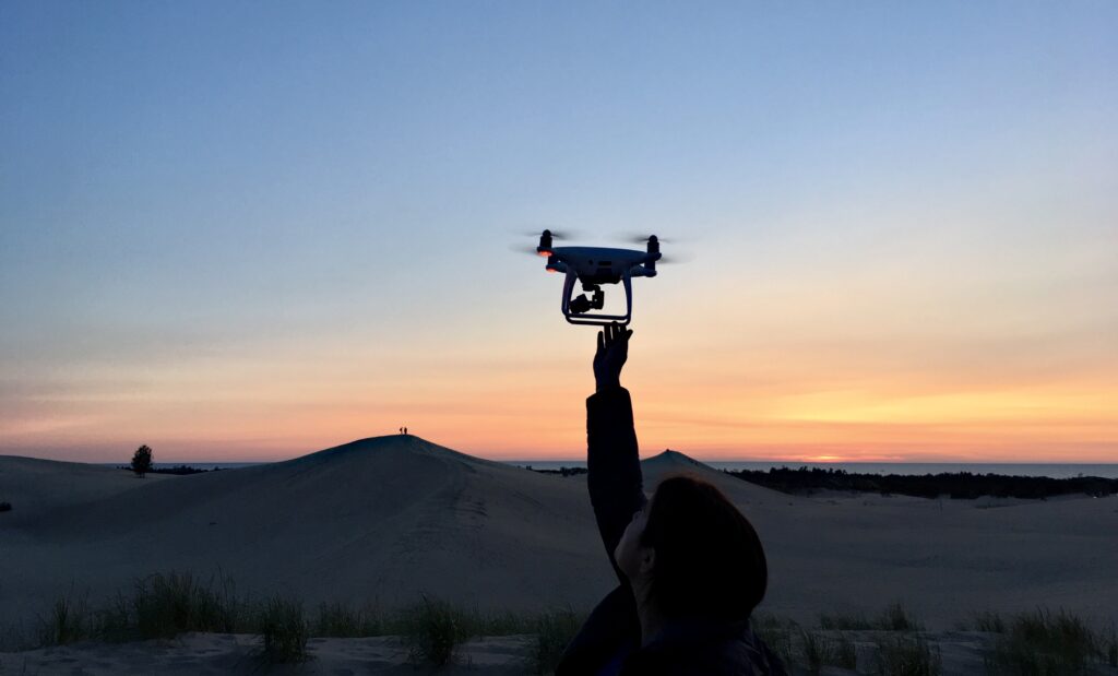 Kara Murphy Amelia Dronehart How It Started Drone Hand Catch