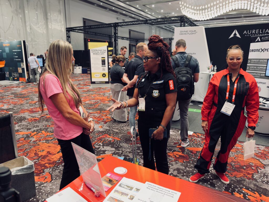 Women and Drones and Vertical Spaces Magazine had a strong presence at Commercial UAV Expo last September.