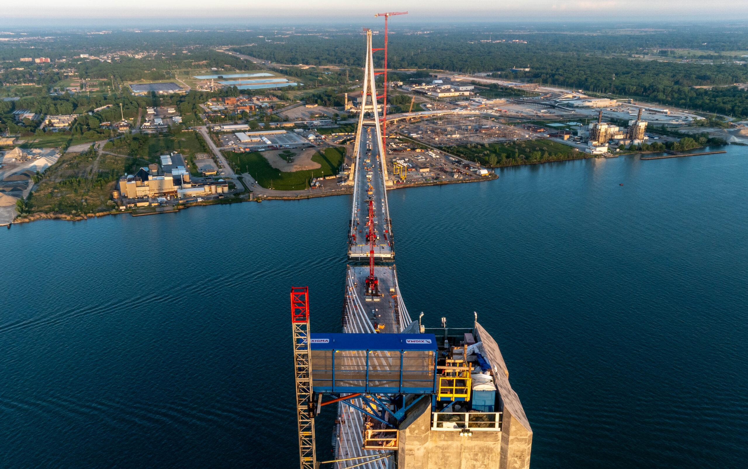 Gordie Howe Bridge, Detroit, Michigan